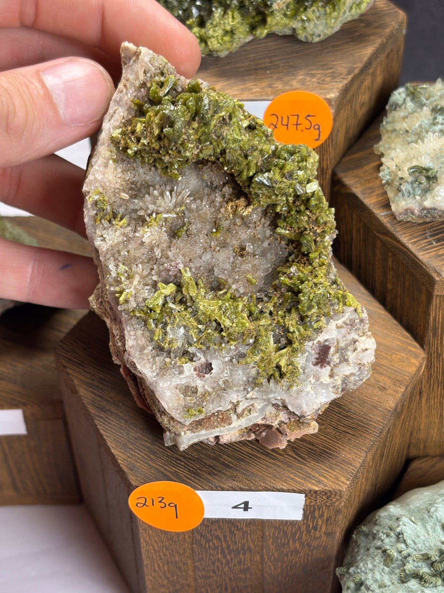 Epidote/Quartz - Morocco