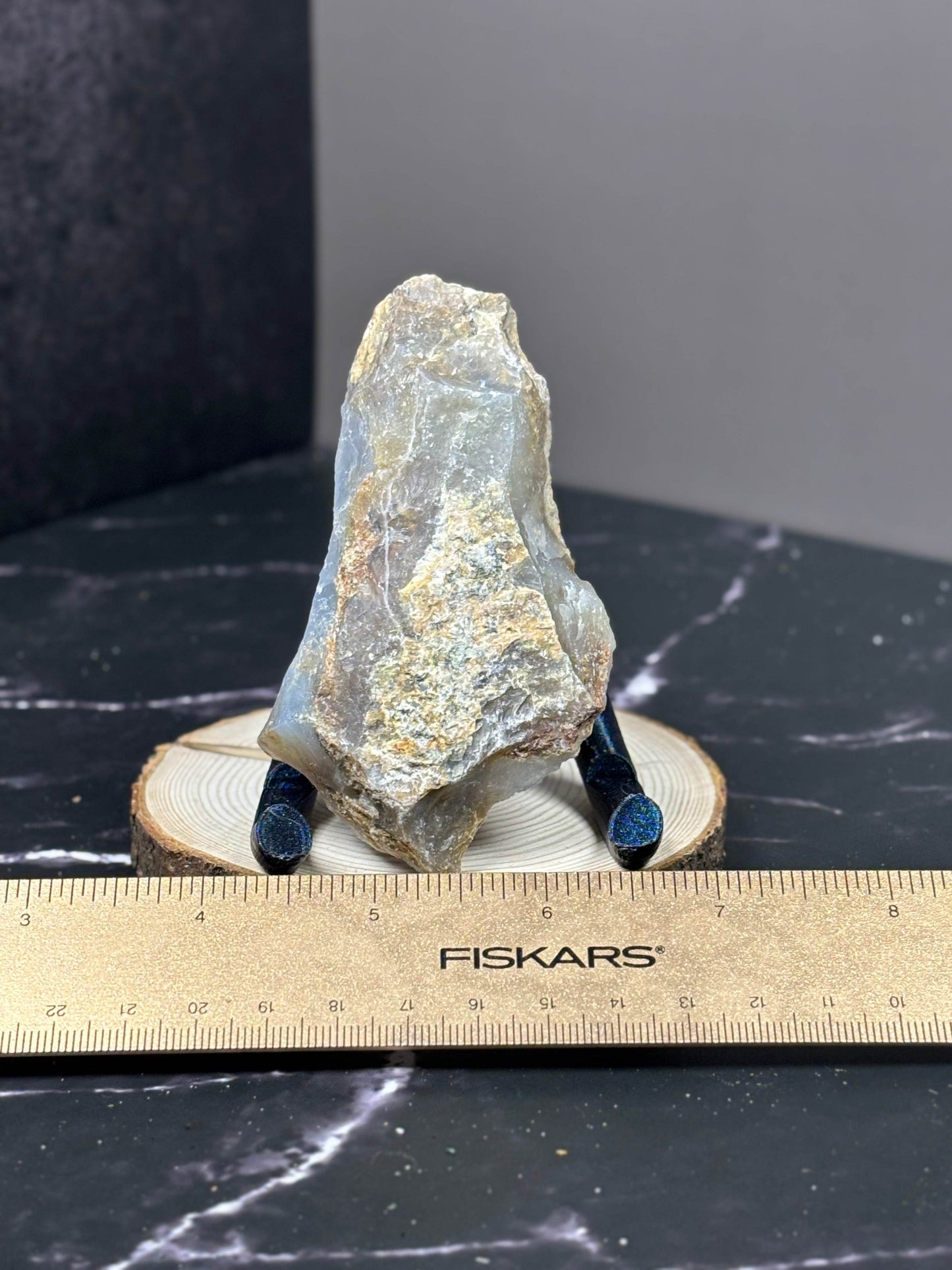 Blue Opal Specimen! Little to No UV. - Hawthorne’s Treasures