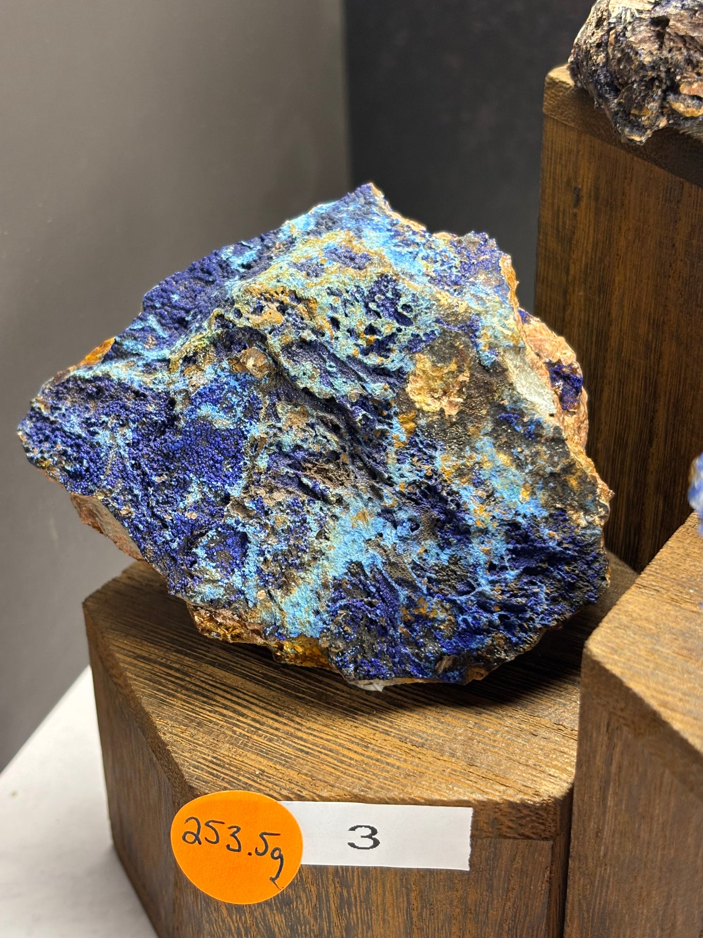 Azurite/Malachite/Chrysocolla- Morocco