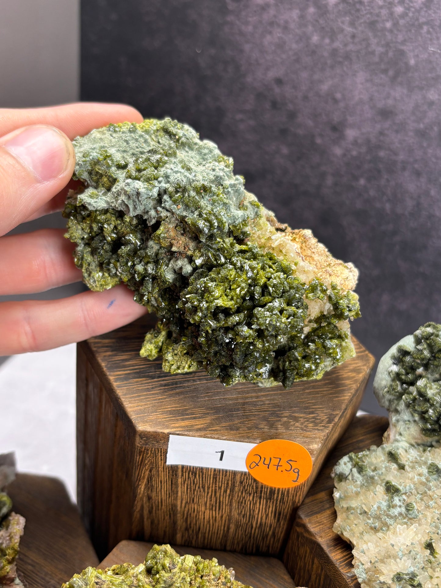 Epidote/Quartz - Morocco