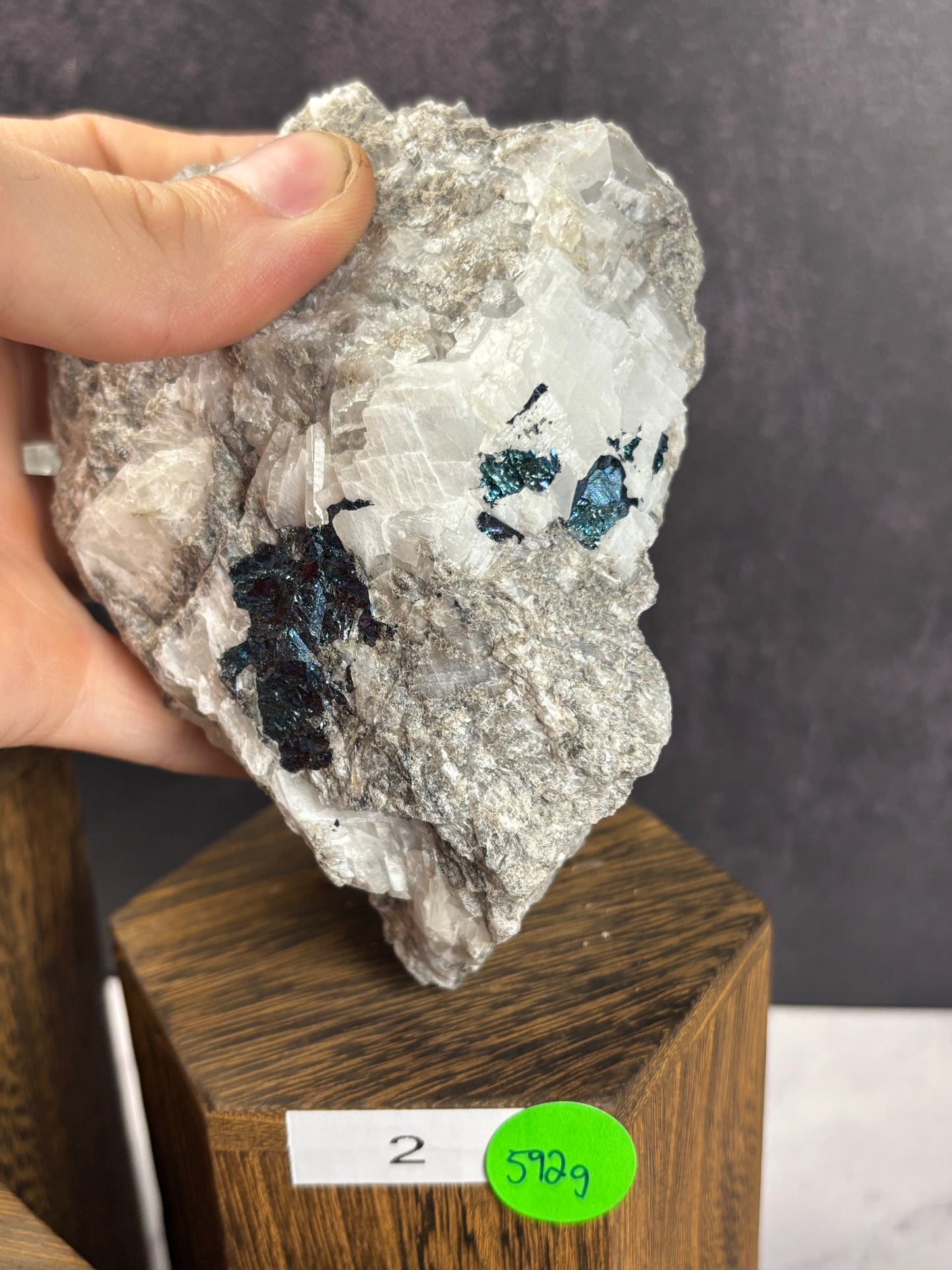 Chalcopyrite/Calcite - Morocco
