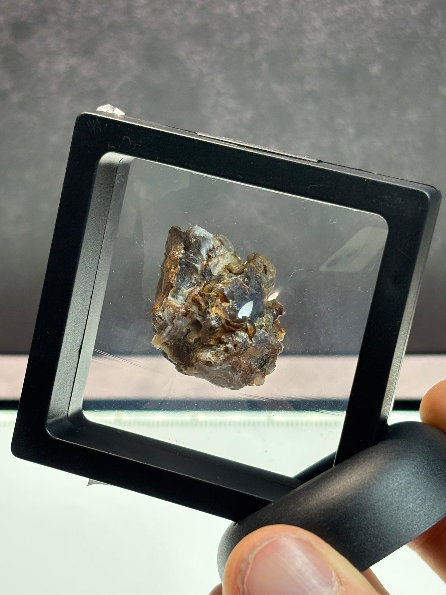 Fire Agate Specimen! 2.5” display