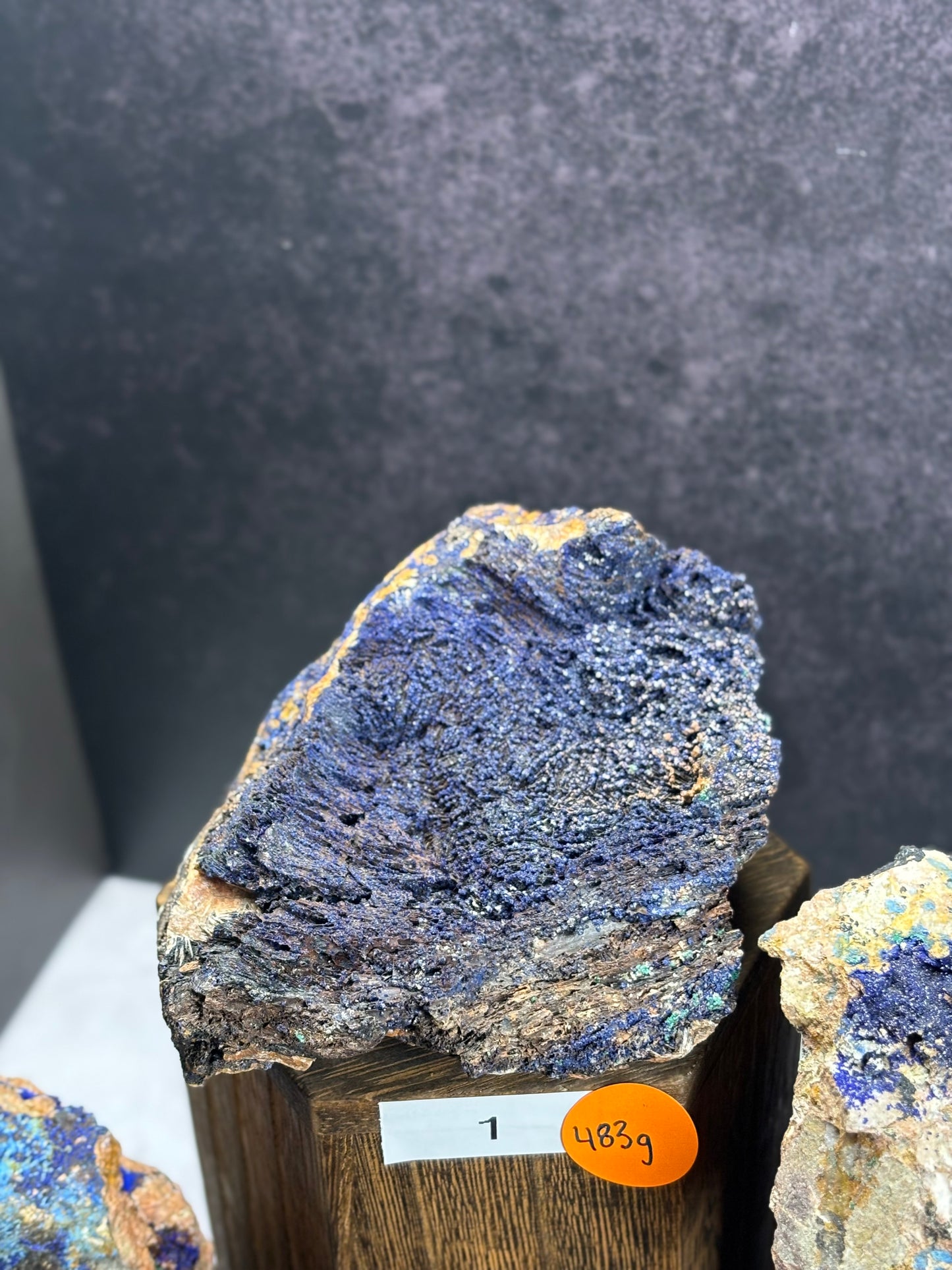 Azurite/Malachite/Chrysocolla- Morocco