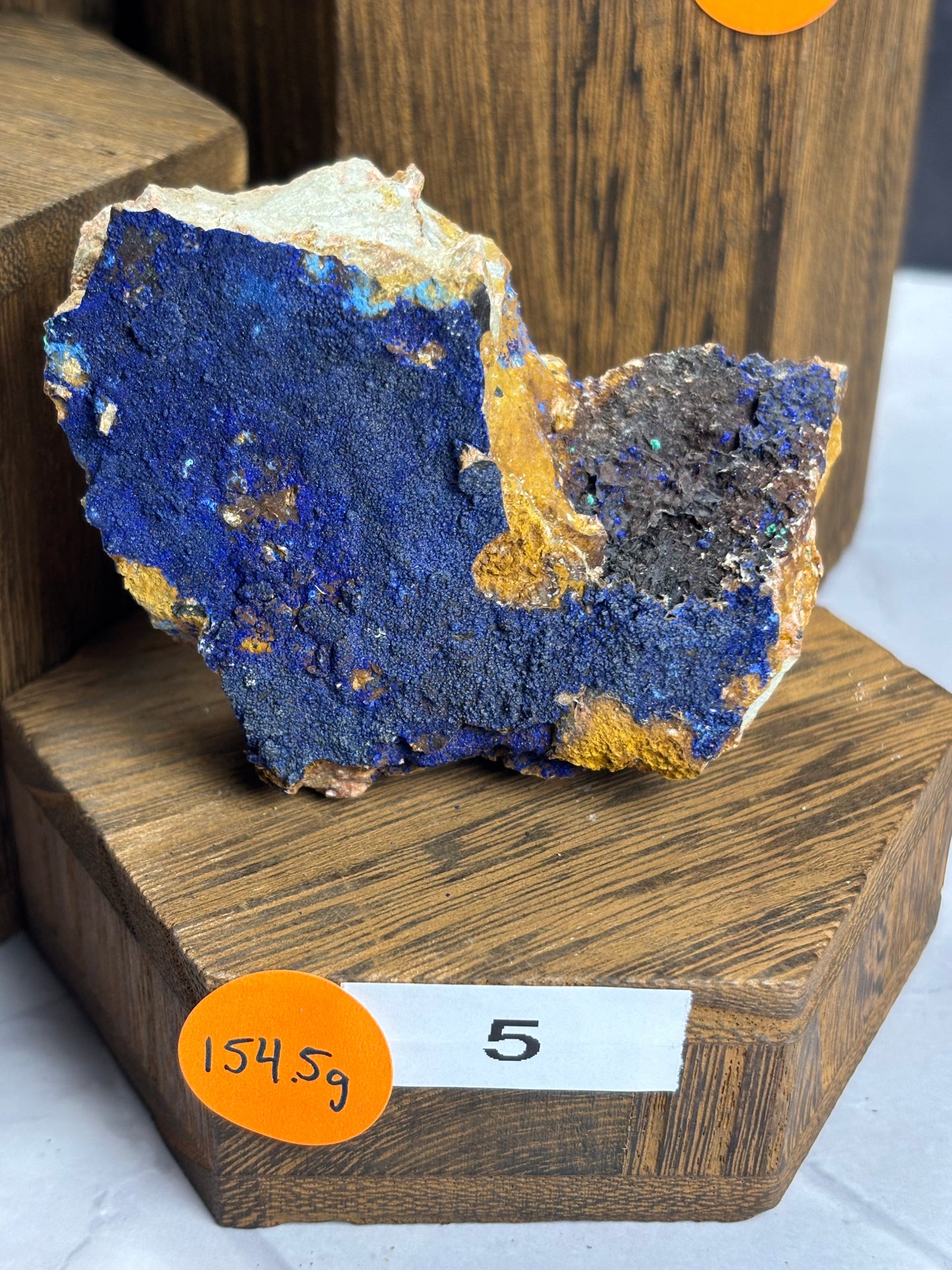 Azurite/Malachite/Chrysocolla- Morocco