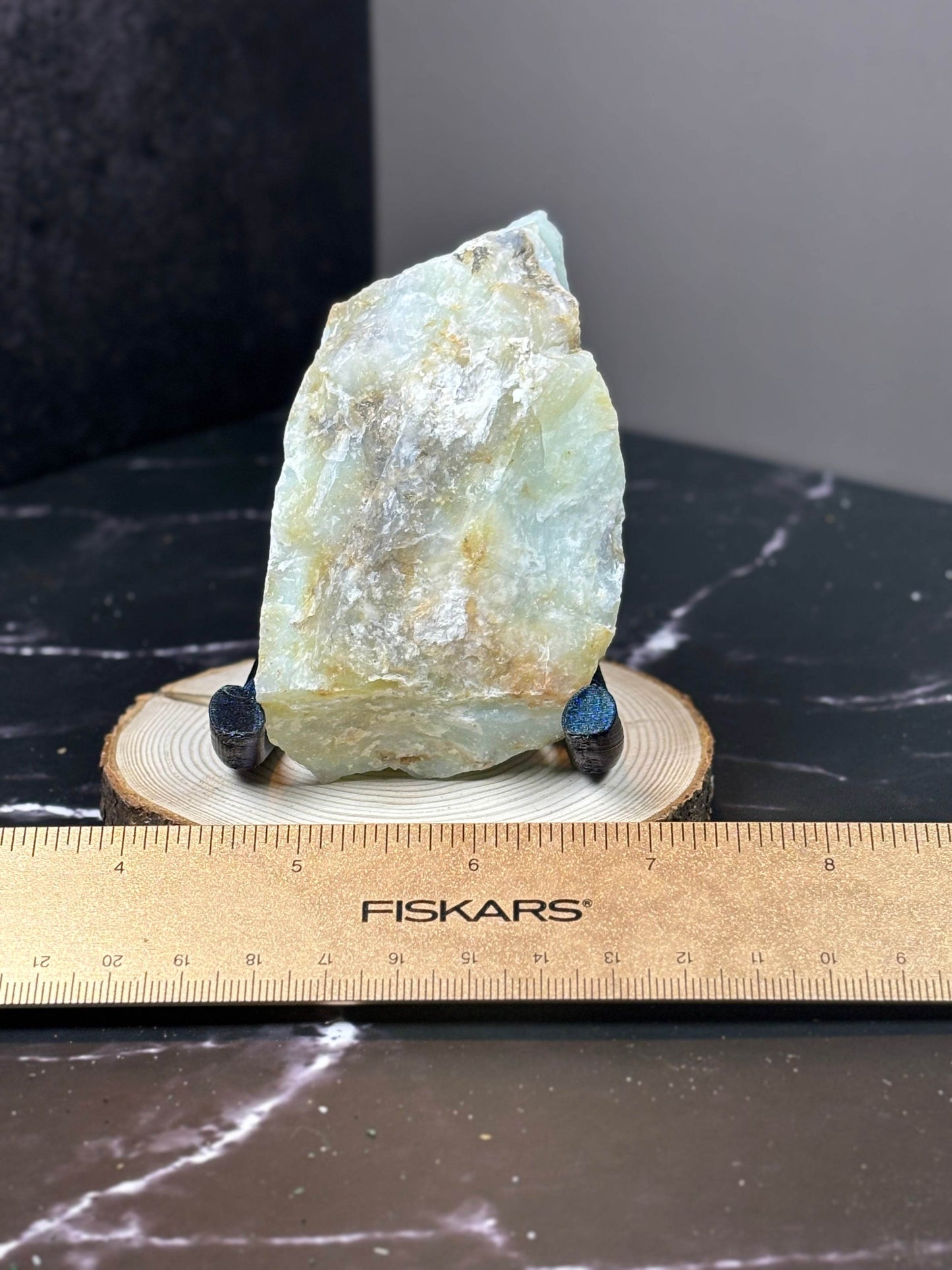 Teal Blue Opal Specimen! Very Unique Color! No UV - Hawthorne’s Treasures