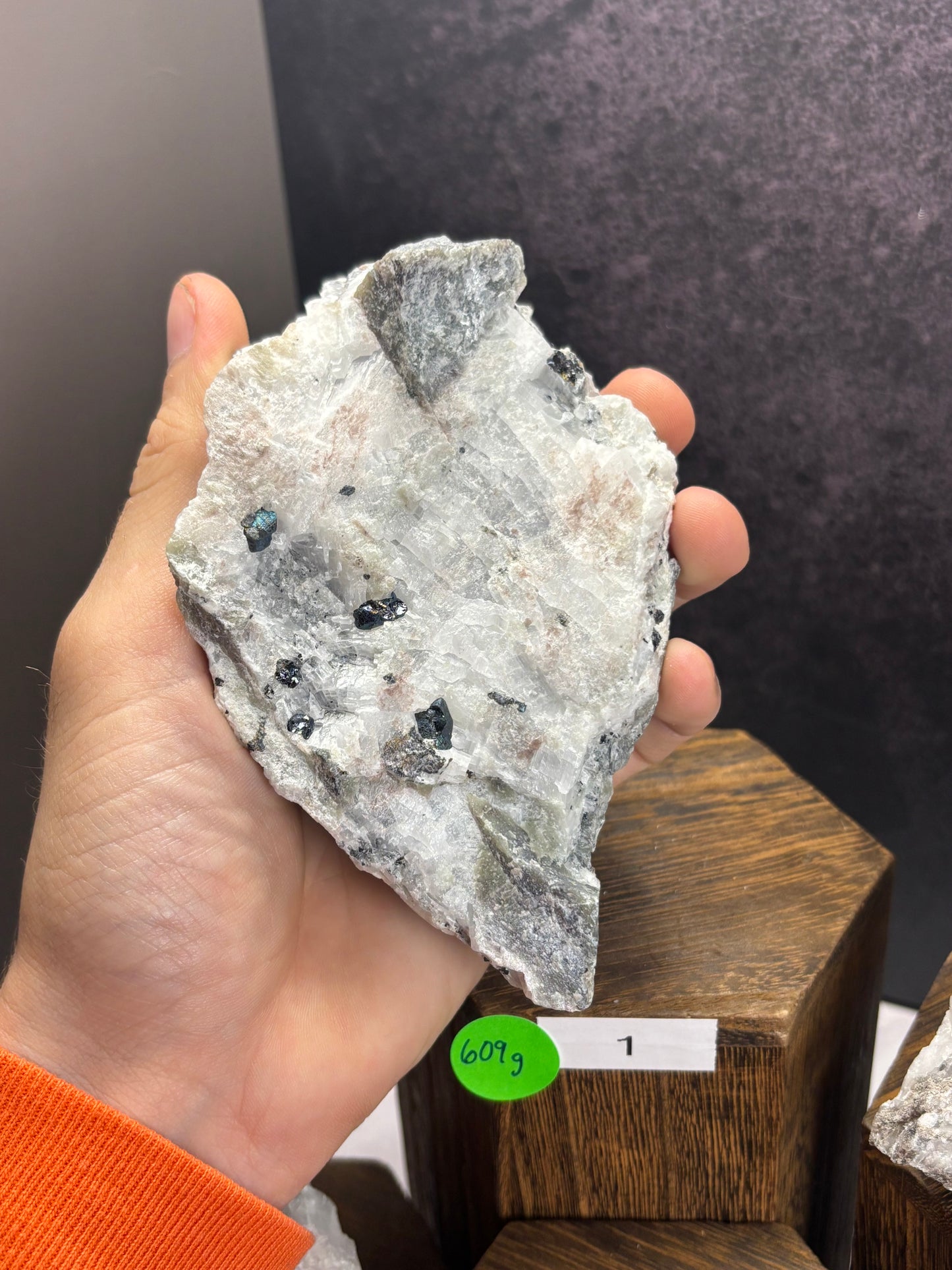 Chalcopyrite/Calcite - Morocco