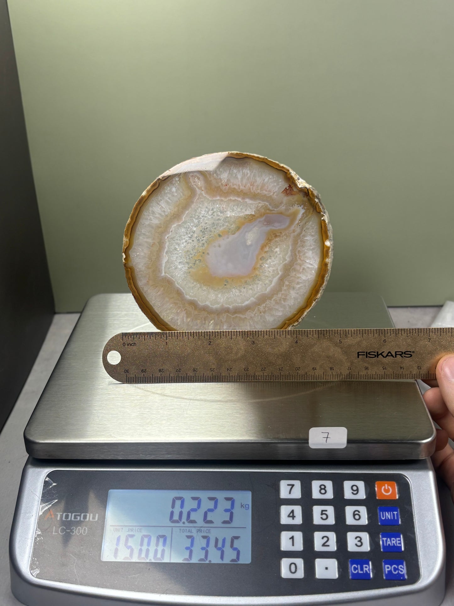 Agate Slice - Brazil