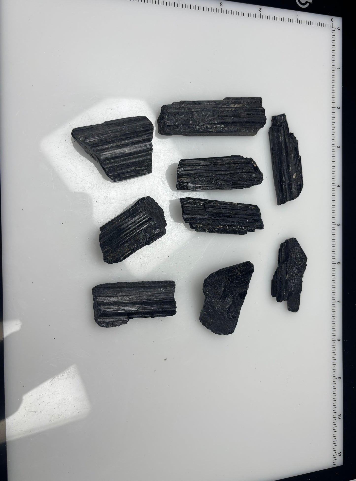 Black Tourmaline Crystals! - AA to AAA Grade - Brazil