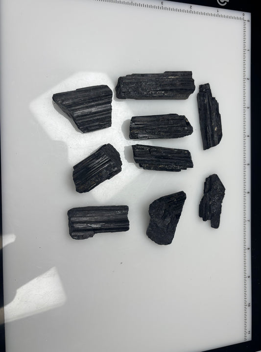 Black Tourmaline Crystals! - AA to AAA Grade - Brazil
