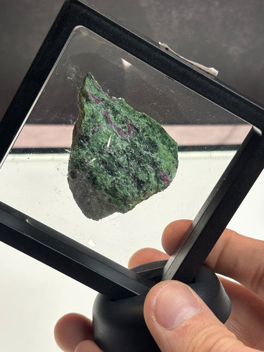 Ruby in Zoisite Specimen! 3.5” Display