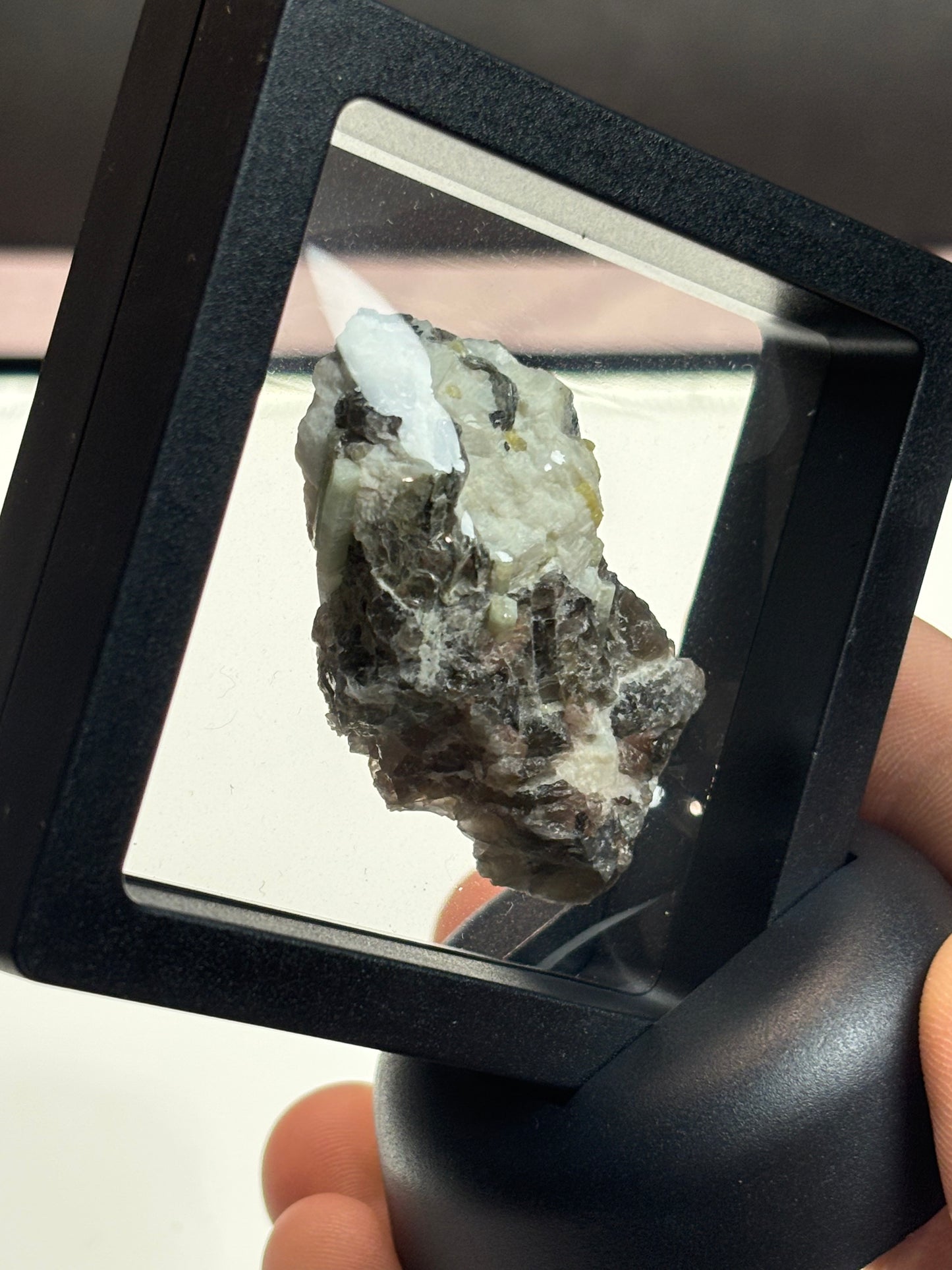 Aquamarine, Heliodor, Smokey Quartz and Mica Specimen! - BC Canada. 2.5” Display