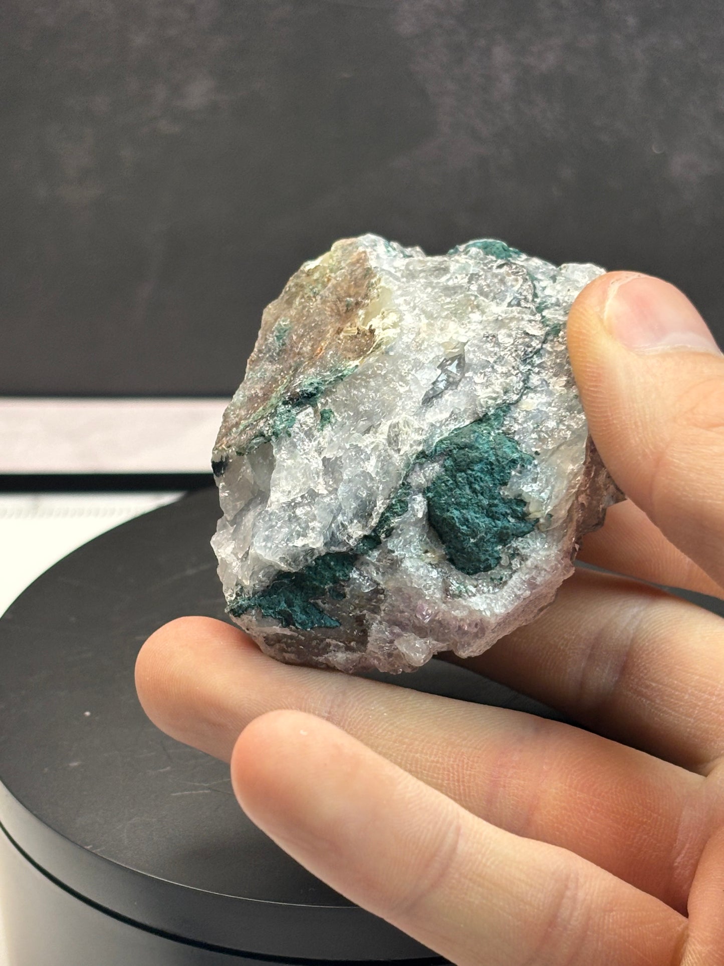 Apophyllite Specimen! Purple Hue!