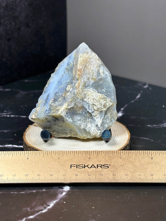 Blue Opal Specimen! UV Reactive! Very Unique Piece! - Hawthorne’s Treasures