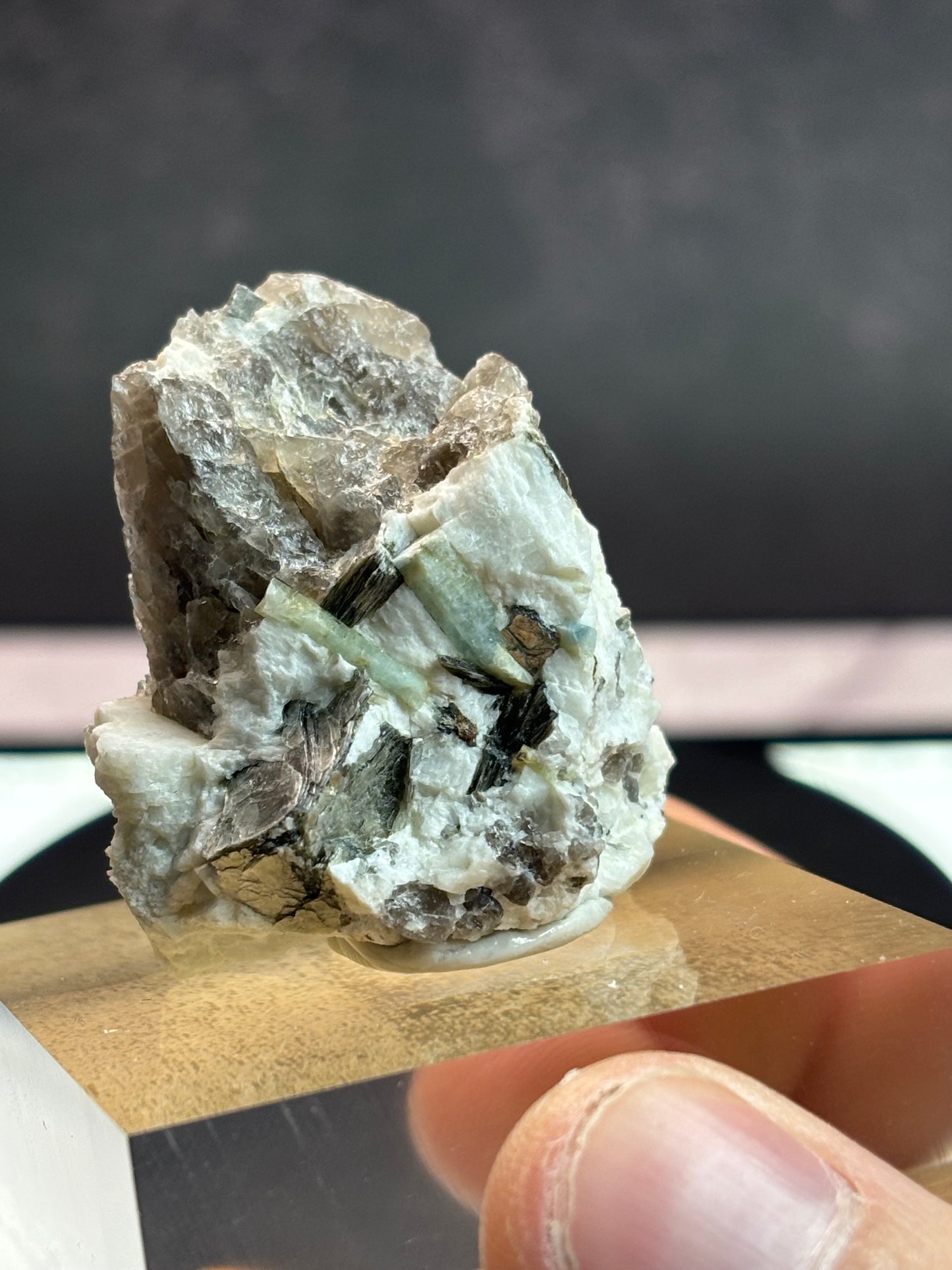 Aquamarine, Smokey Quartz, and Mica Specimen! - BC Canada