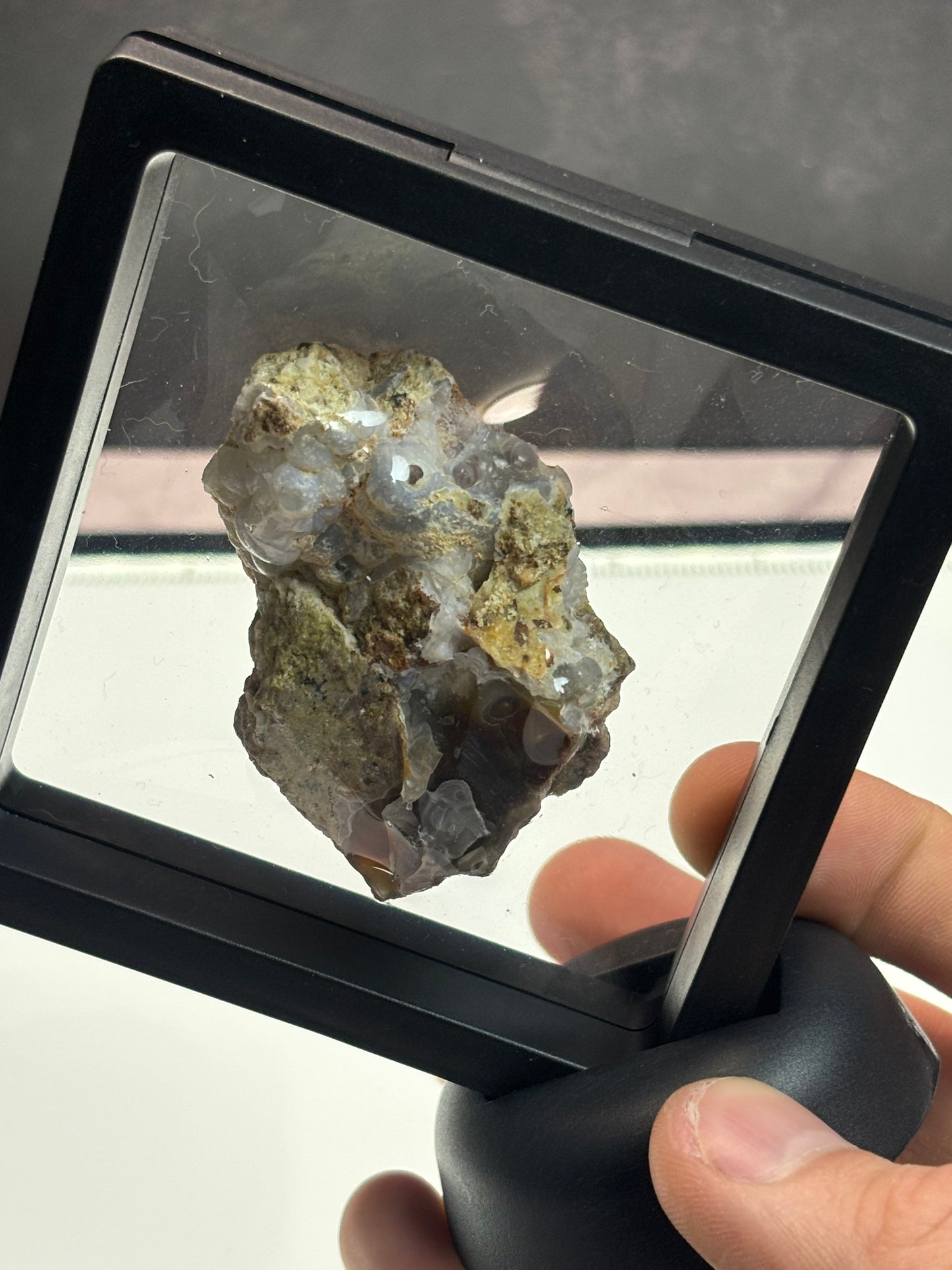 Fire Agate Specimen! 3.5” Display