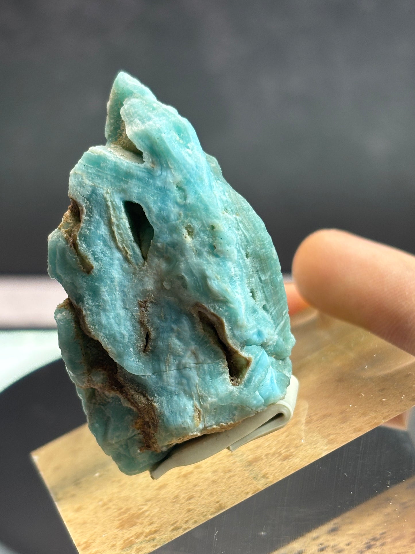 Blue Aragonite - Afghanistan