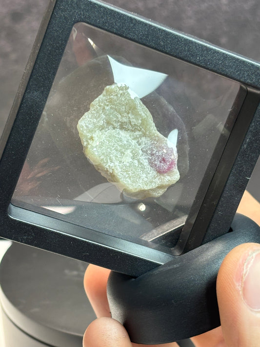 Ruby In a Crystal Matrix Display