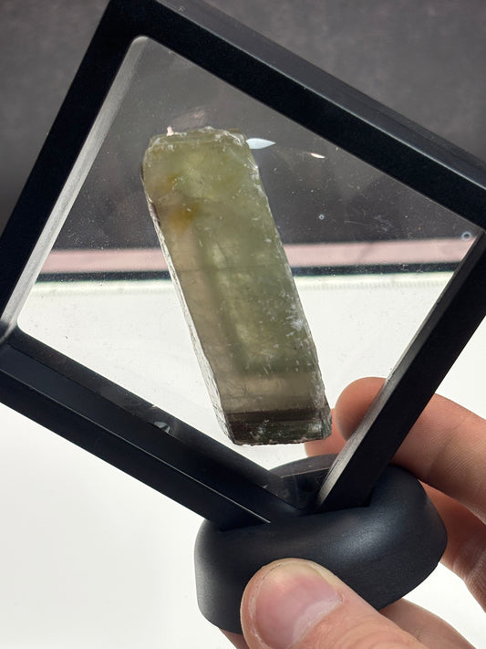 Green Calcite Specimen! Unique Structure! 3.5” Display