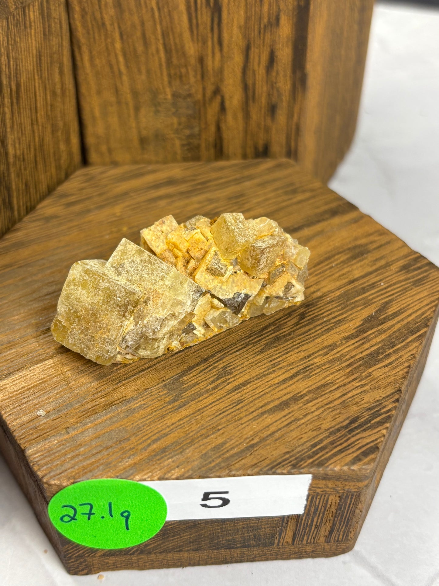 Yellow Fluorite - Morocco
