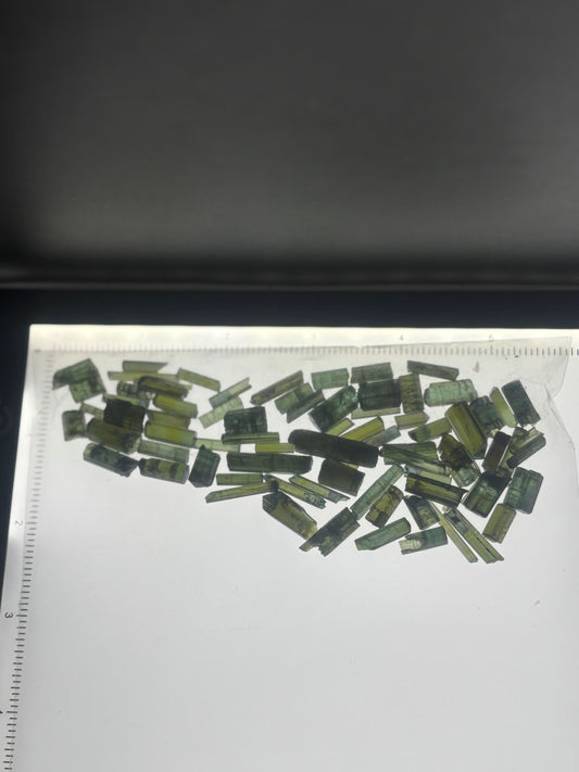 Green Tourmaline Crystals!