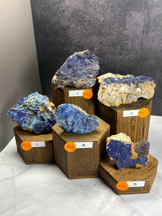 Azurite/Malachite/Chrysocolla- Morocco