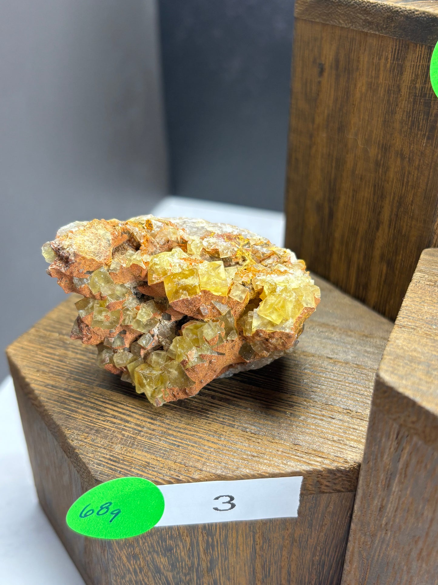 Yellow Fluorite - Morocco