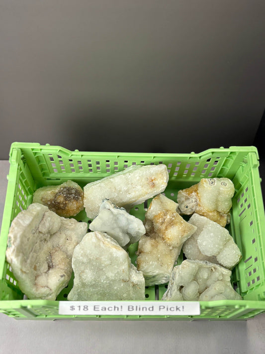 Quartz Bin! Sale! $15 each! Blind Pick! - Hawthorne’s Treasures
