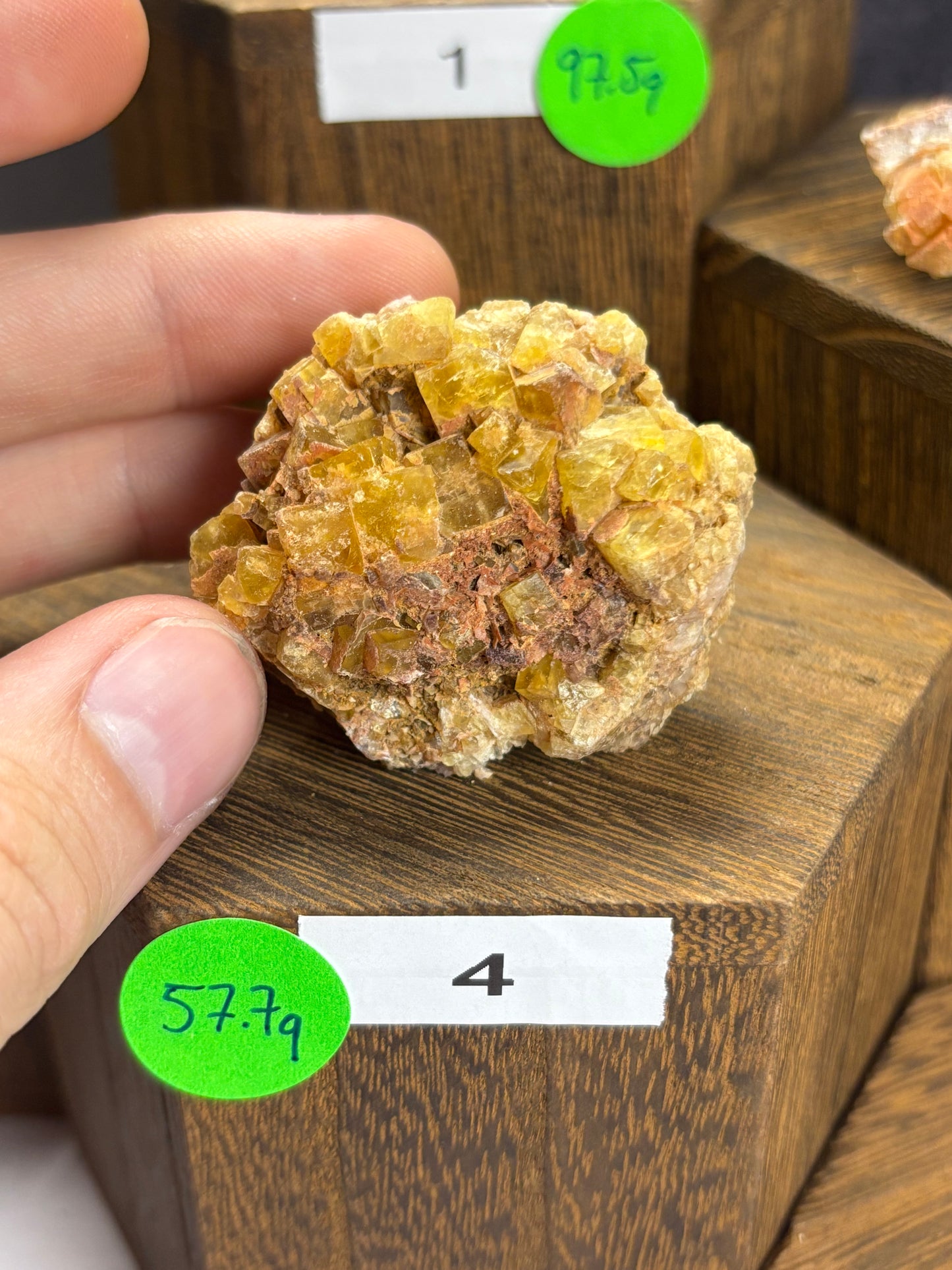Yellow Fluorite - Morocco