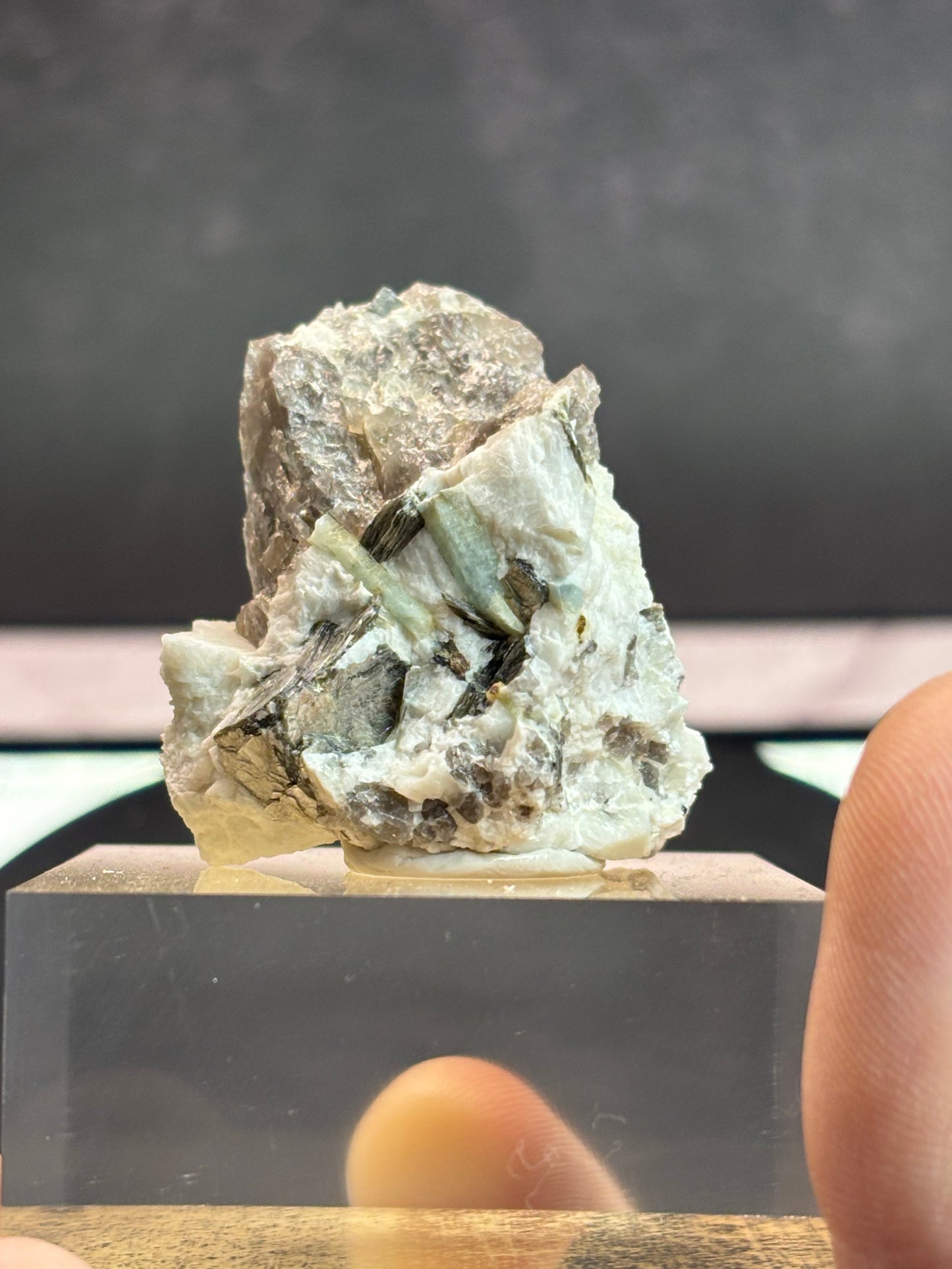 Aquamarine, Smokey Quartz, and Mica Specimen! - BC Canada