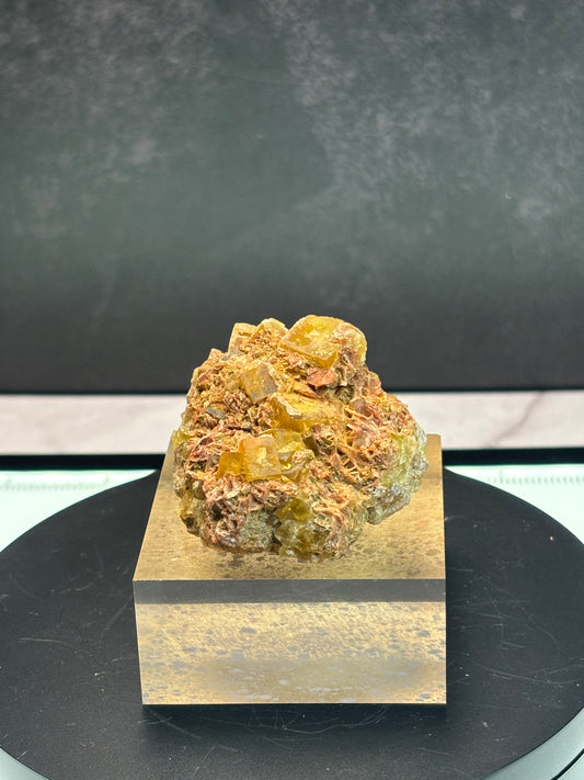 Yellow Fluorite - Morocco