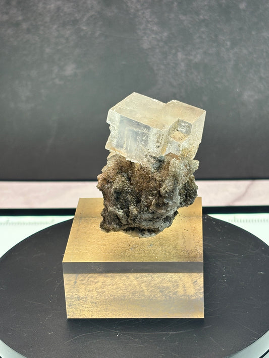 Cubic Halite - Alghbala, Morocco