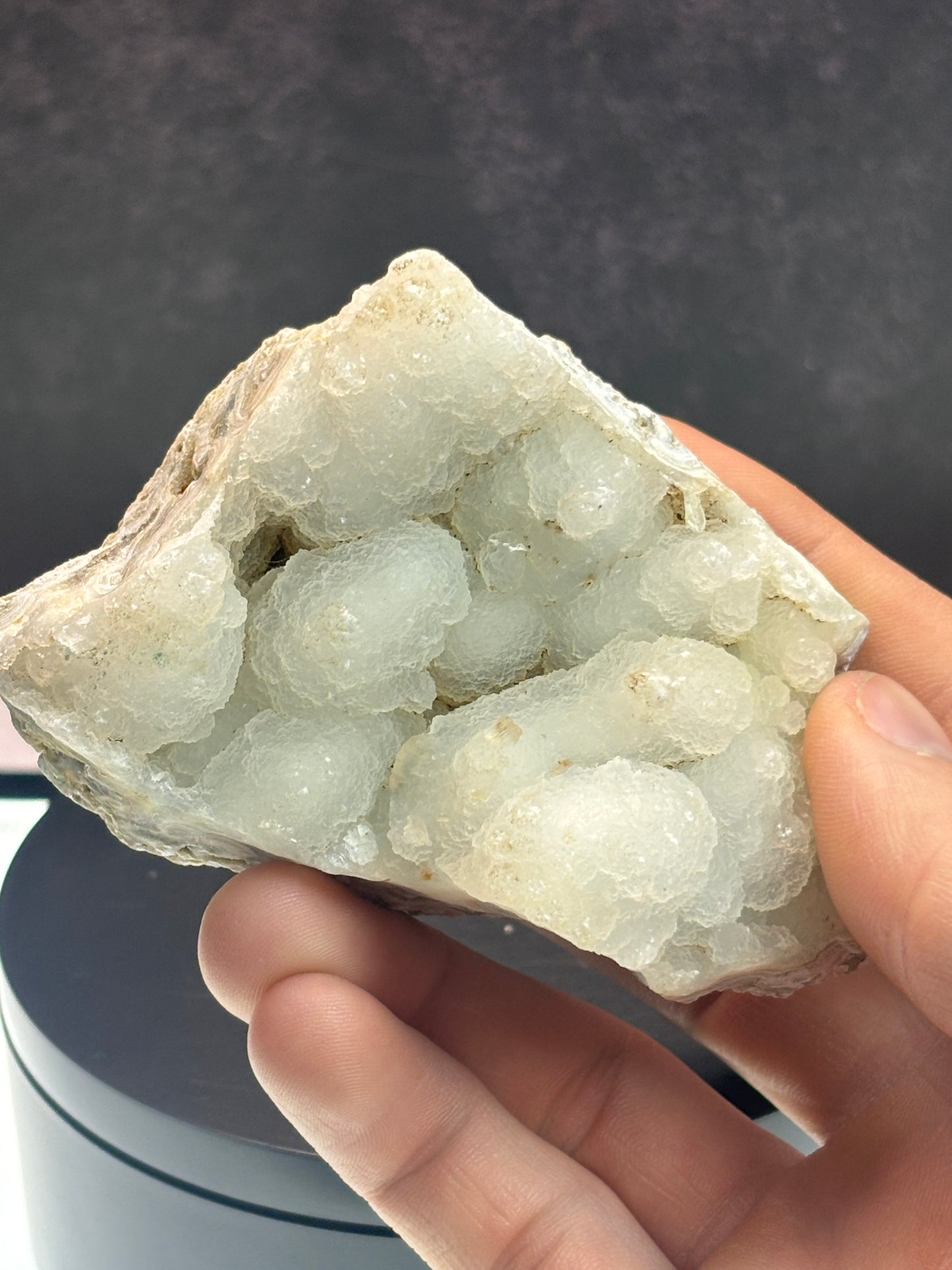 Botryoidal Druzy Quartz! - India