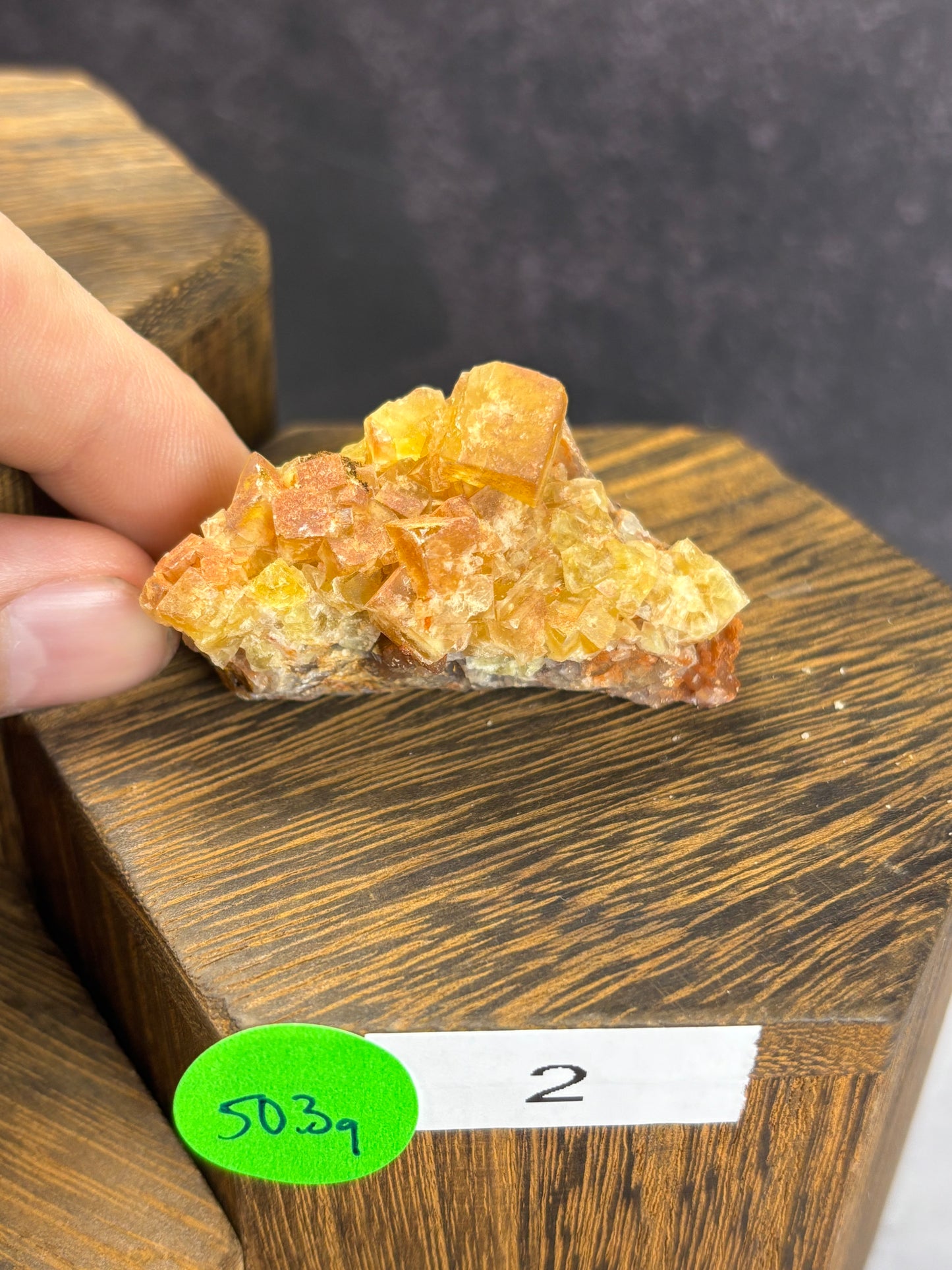 Yellow Fluorite - Morocco