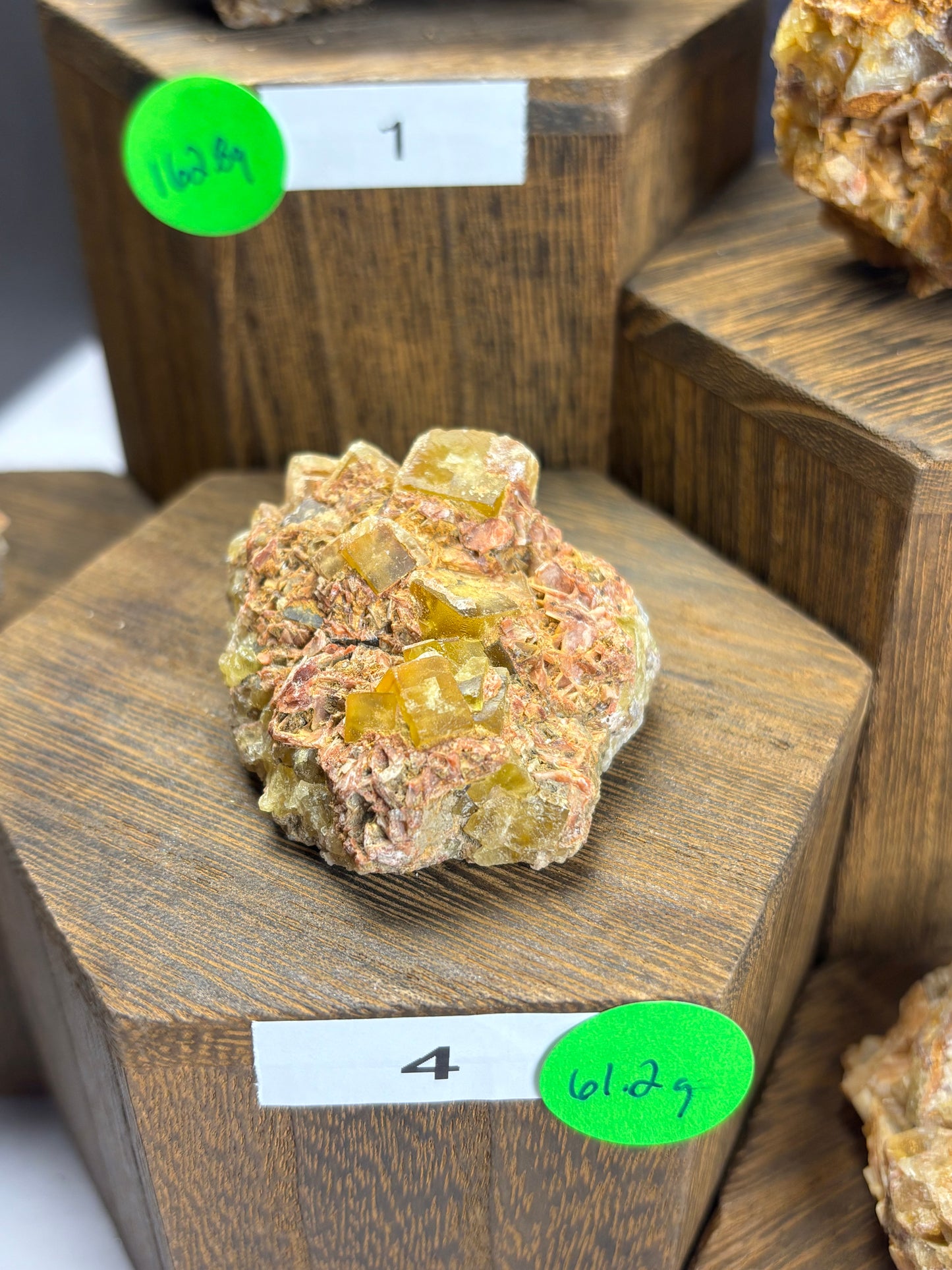 Yellow Fluorite - Morocco