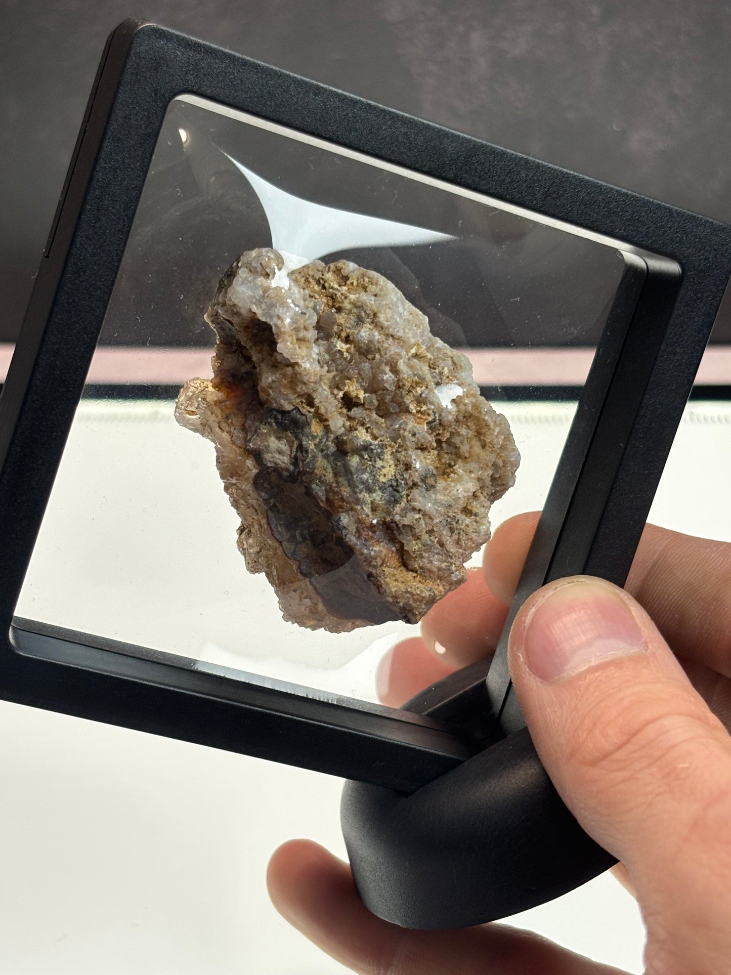 Fire Agate Specimen! 3.5” Display