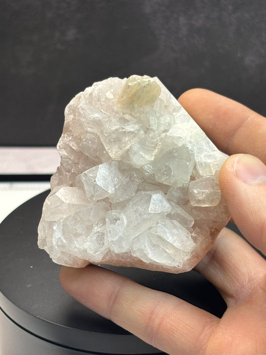 Apophyllite, Stilbite, Zeolite Specimen! Pinkish Hue!