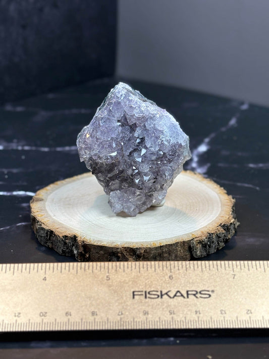 Amethyst Cluster! Nice Formation W/ Unique Coating/Banding! - Hawthorne’s Treasures
