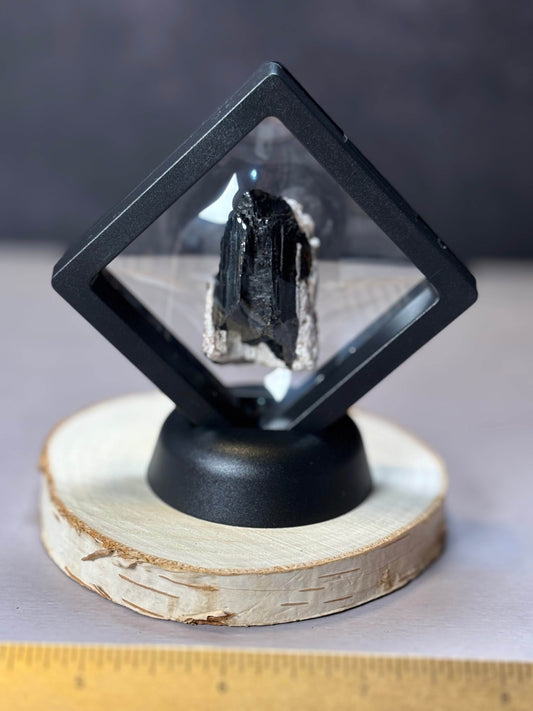 Black Tourmaline on a Matrix! - Hawthorne’s Treasures