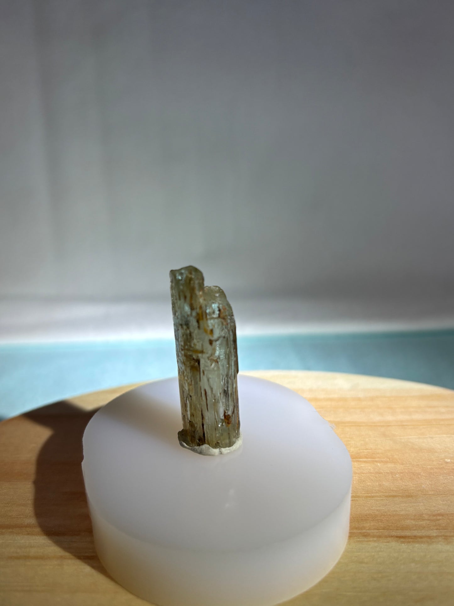 Aquamarine Crystal, Tanzania, 9.2 grams/ 46.49 cts