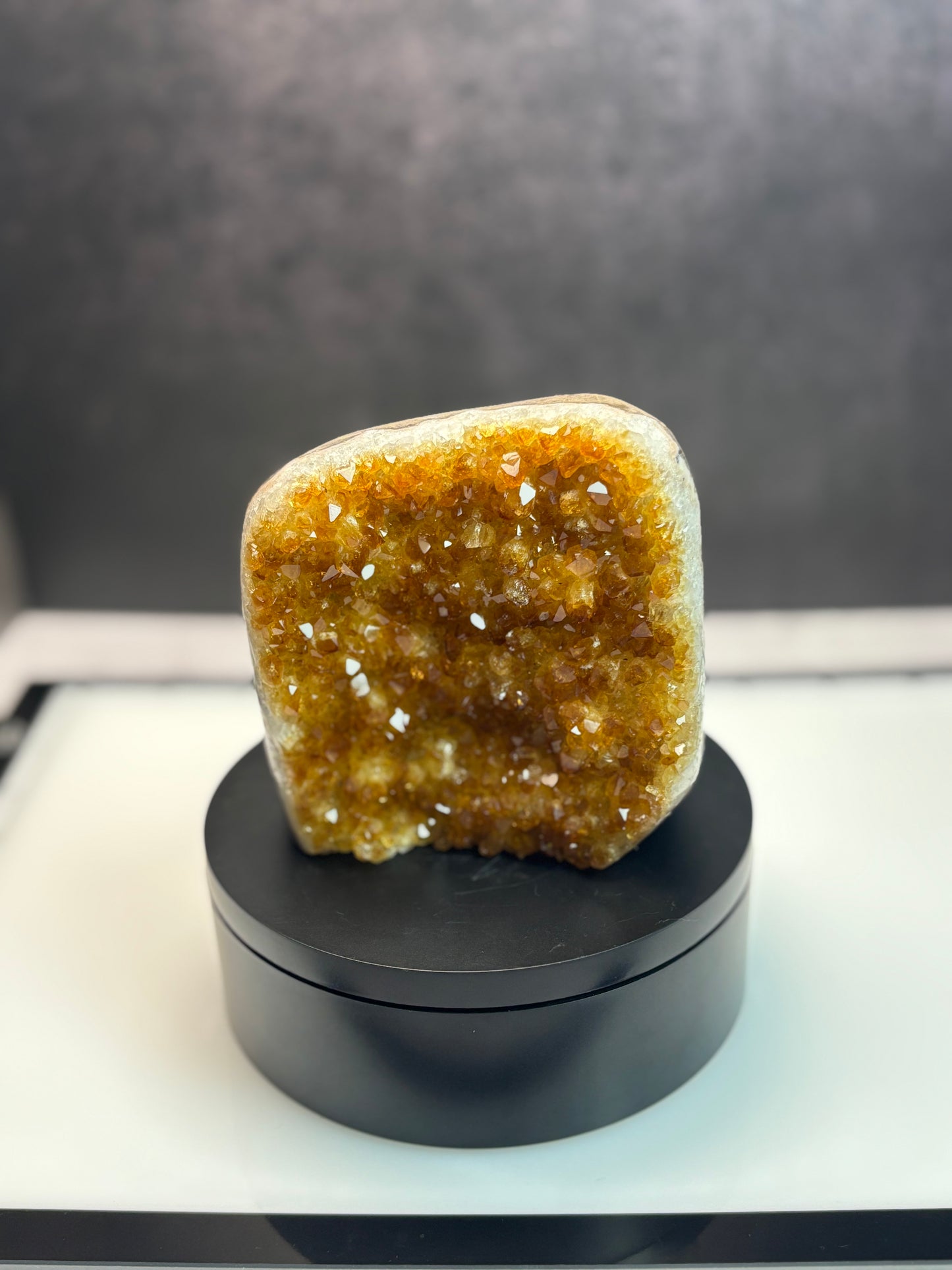 Citrine Specimen! Cut Base