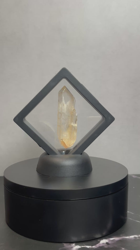 Unique Clear Quartz Point!