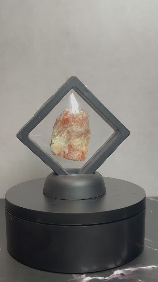 Sunstone Specimen! Gemmy Shimmer on Matrix! - India