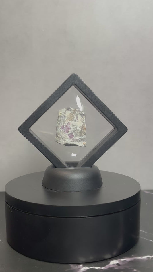 Ruby on a Crystal Matrix! - India